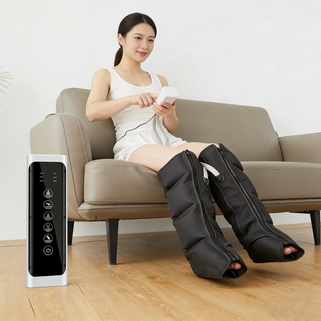 MagCellapy Airwave Leg Massager – 4 Airbag Compression Leg Massager Qst