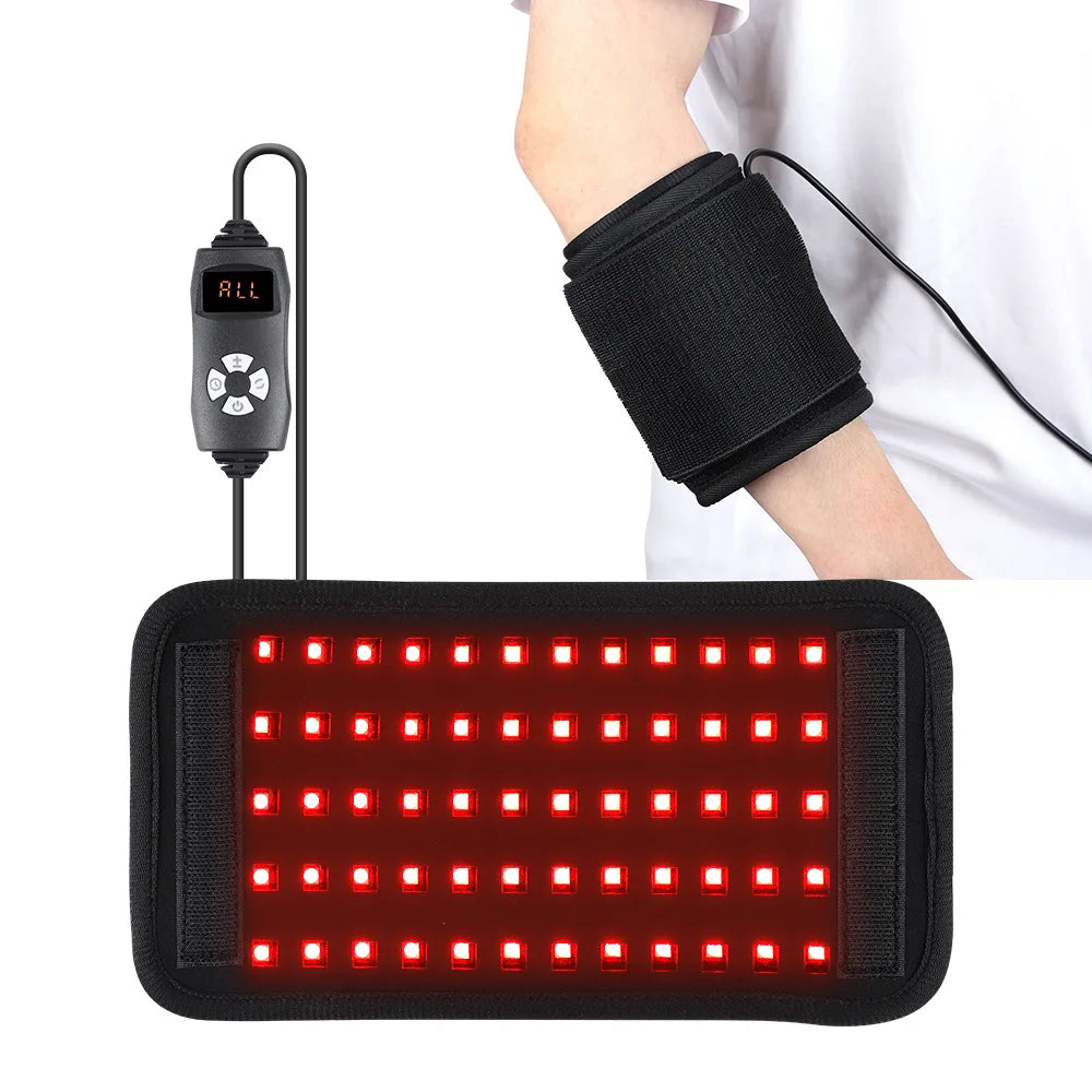Red Light Therapy Belt 660nm 850nm – Wearable LED Wrap Pad Light Therapy Belt Qst