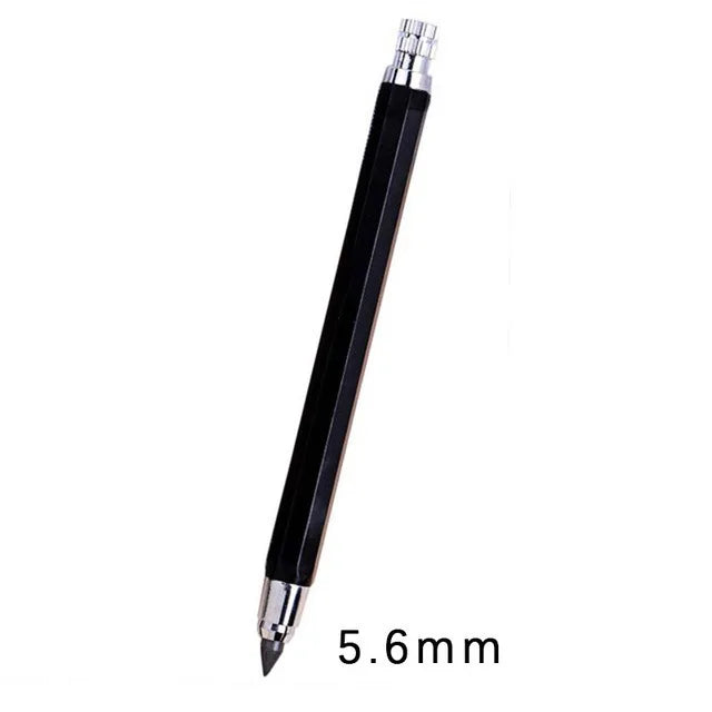 Metal Mechanical Pencil 2B 4B 6B 8B Refill – Sketch & Comics Mechanical Pencil Set Qme 1 black pen