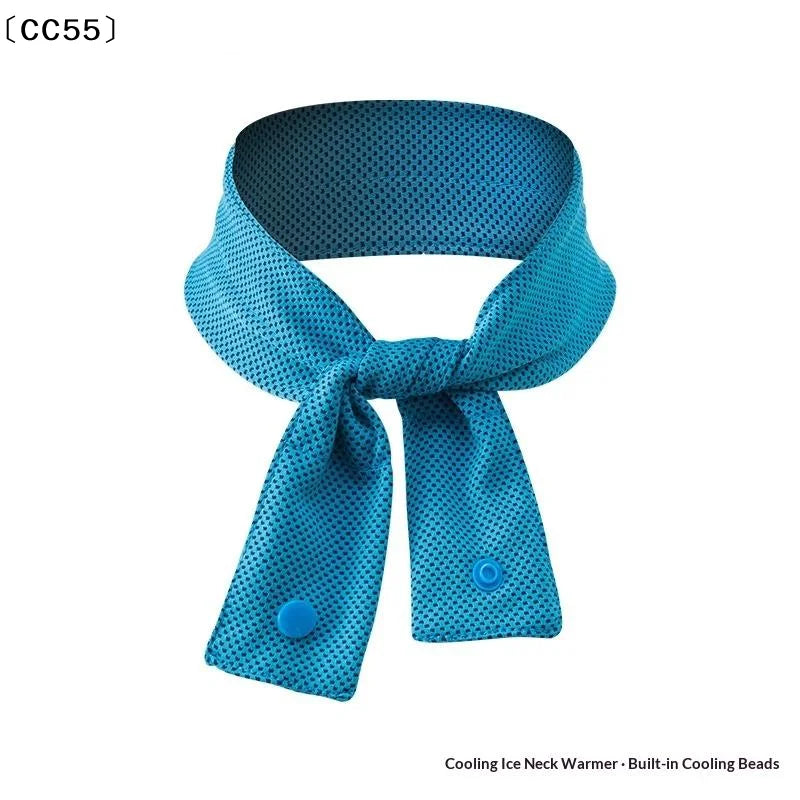 Cooling Ice Scarf – SAP Neck Wrap for Outdoor Sports Cooling Neck Wrap Qst