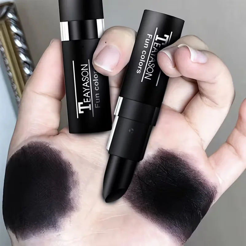 Matte Lipstick Set – Bold Black White Red Waterproof Lip Color Matte Lipstick Set Qme