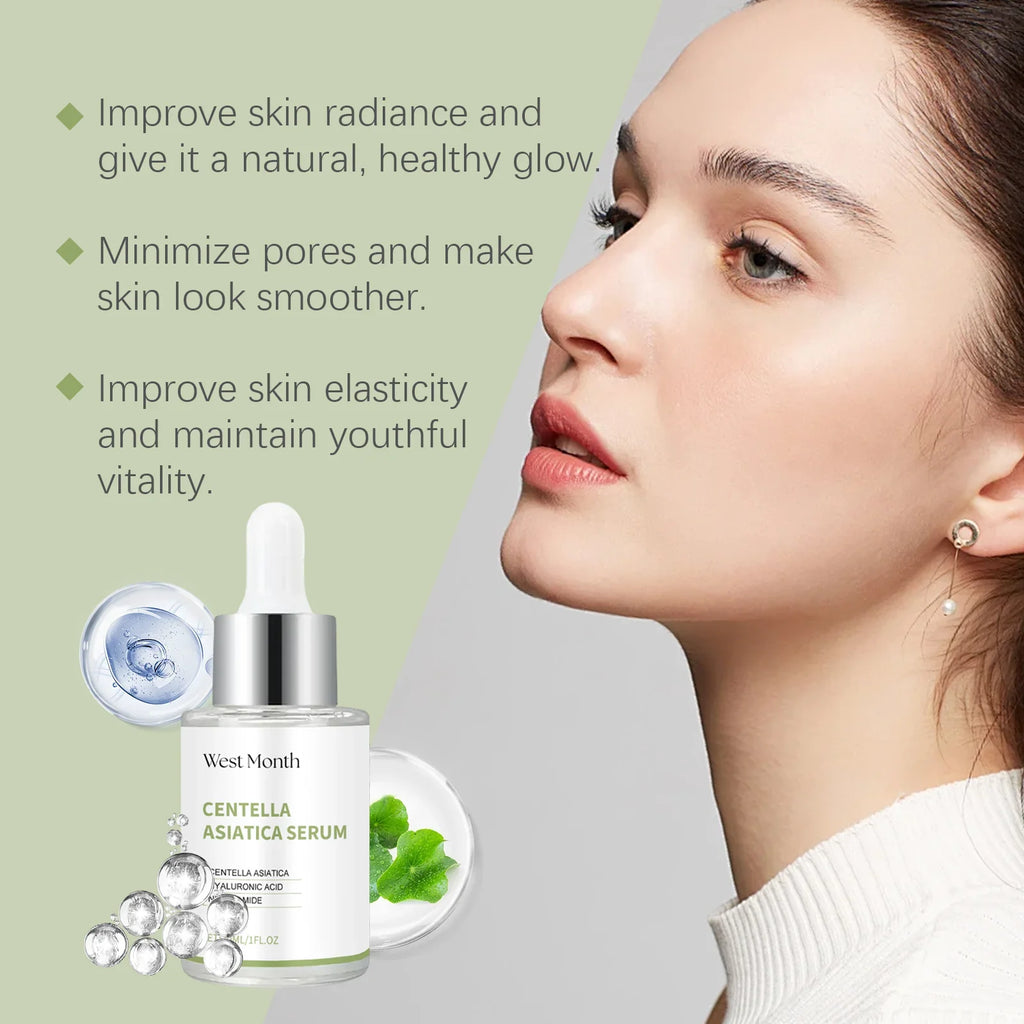 Centella Asiatica Brightening Hydrating Facial Serum Facial Serum Qme