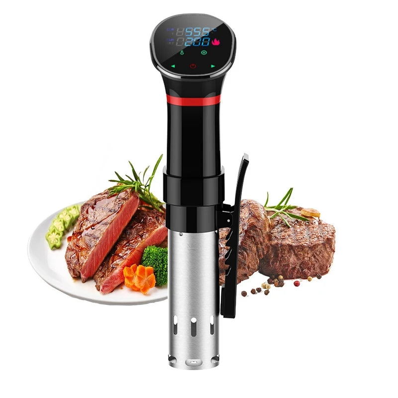 1100W Sous Vide Immersion Circulator with LCD Digital Display Sous Vide Circulator Qst Black
