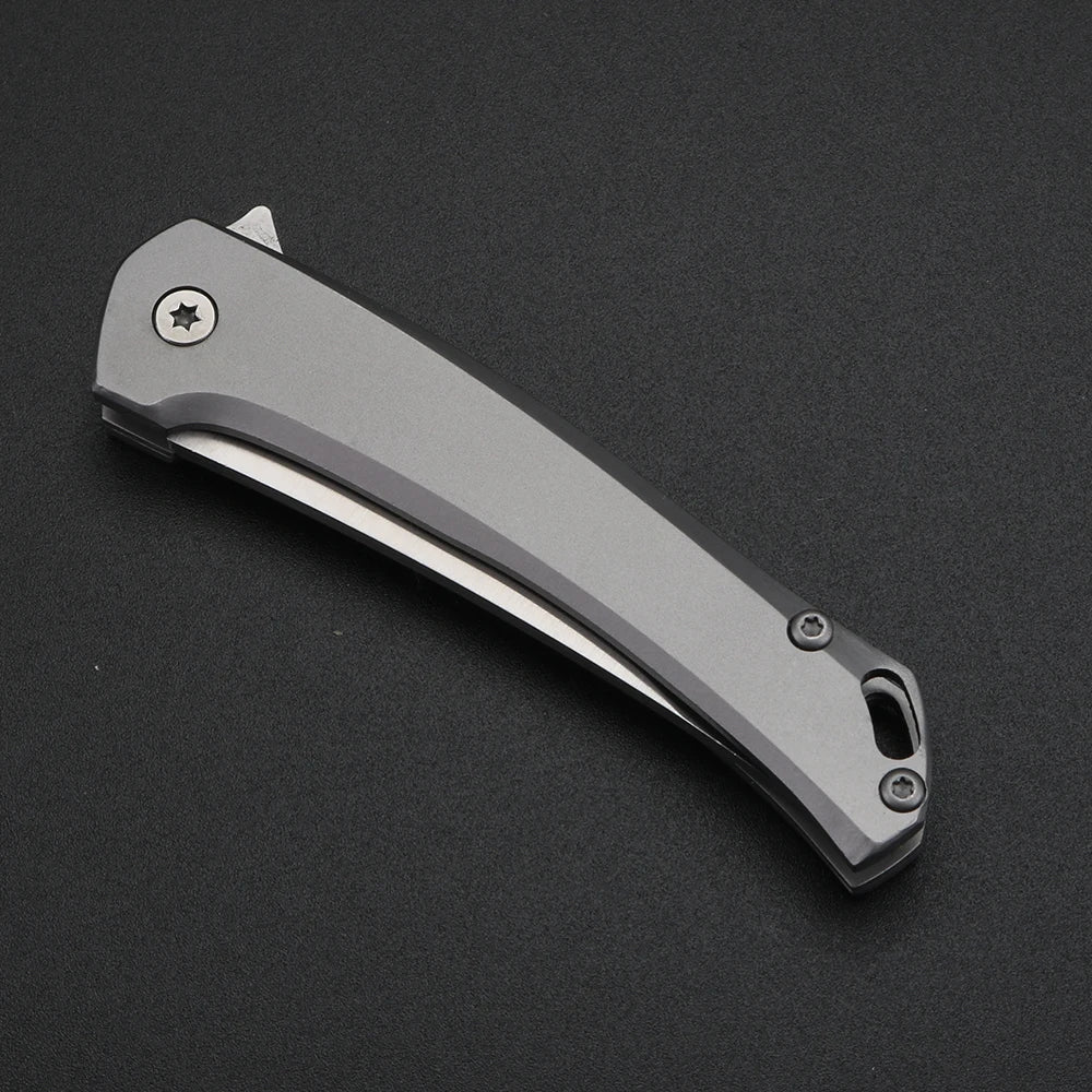XUANFENG Mini Folding Pocket Knife – D2 Steel Keychain EDC Folding Pocket Knife Qst