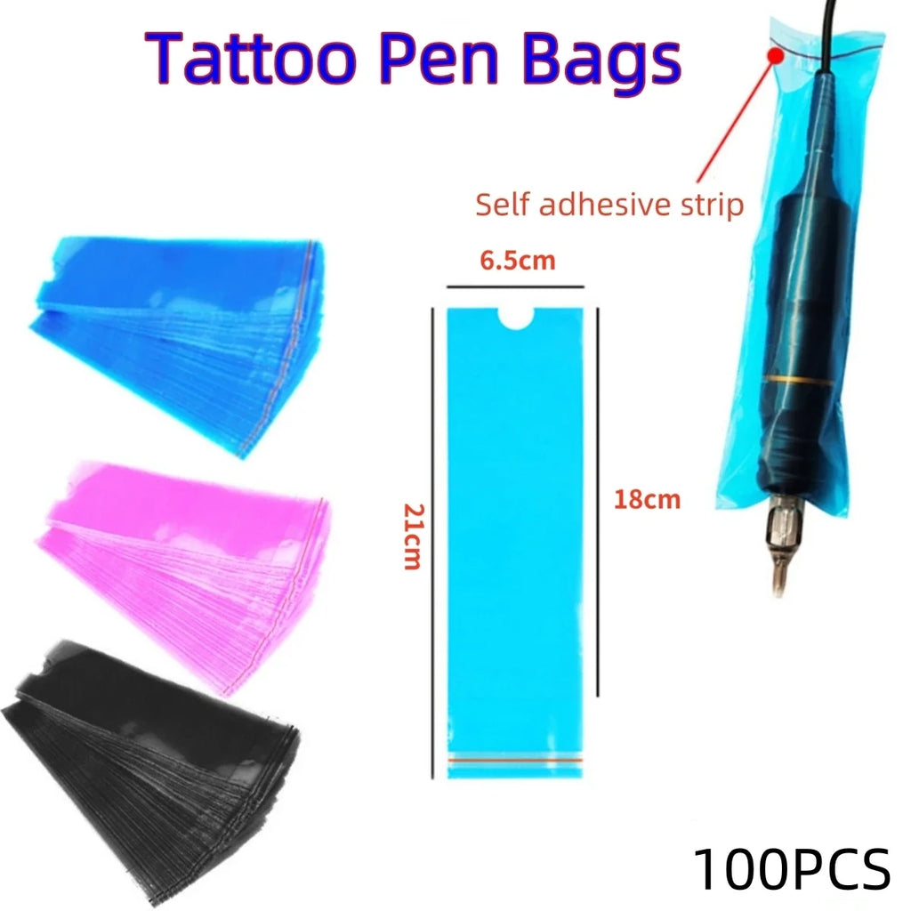 Large Disposable Tattoo Pen Covers – Machine Sleeve Protection Tattoo Machine Sleeve Qme