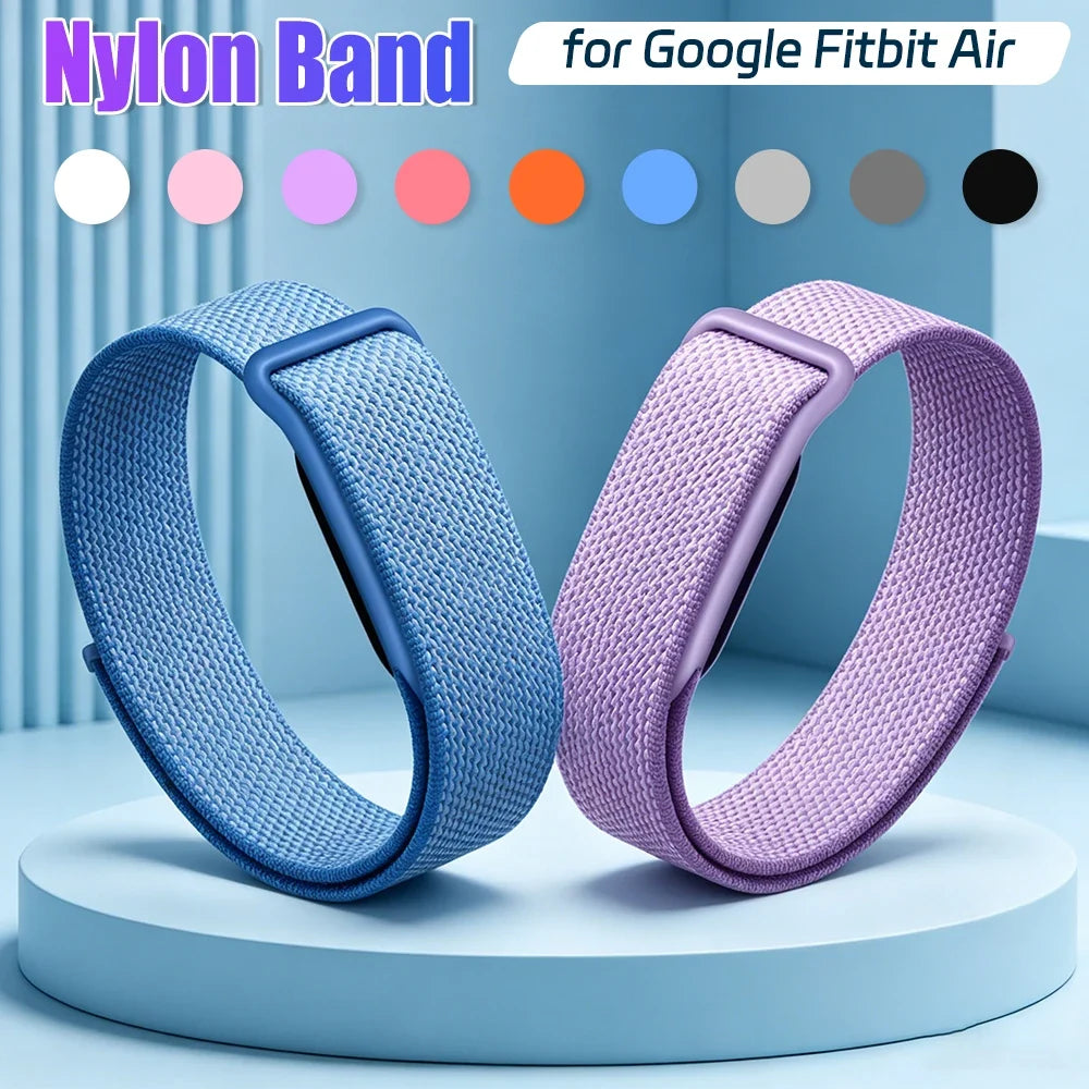 Woven Nylon Bicep Armband Strap for Google Fitbit – 14 Colors Fitness Tracker Armband Qme