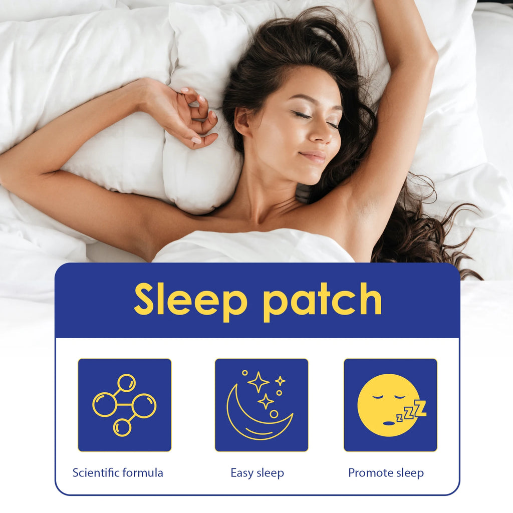 Eelhoe Sleep Patches 48pc – Herbal Acupoint Rest Support Herbal Sleep Patches Qst