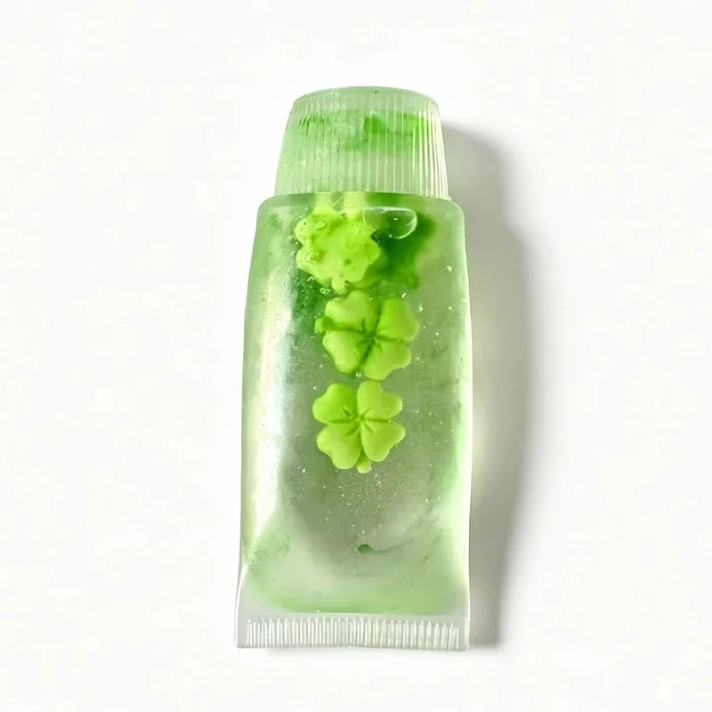 Fruit Squishy Toothpaste Slow Rising Fidget Sensory Toy Squishy Fidget Toy Qst green