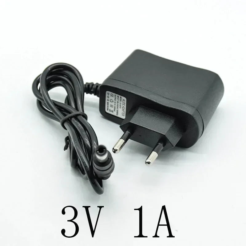 ANPWOO 3V 1A DC Power Adapter EU Plug 100-240V AC Converter AC DC Power Adapter Qme