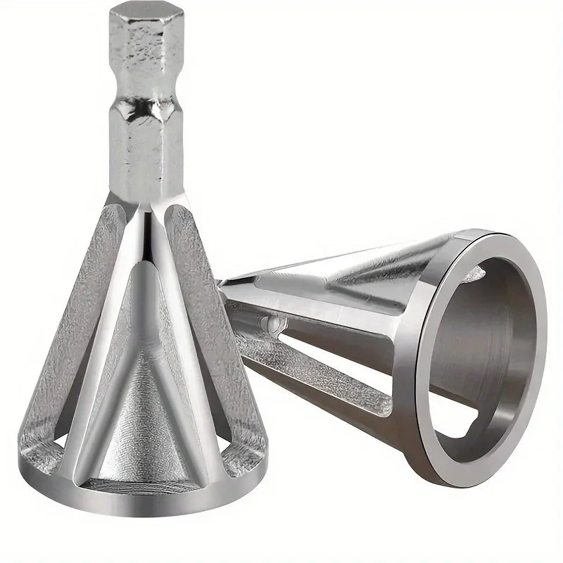 Metal Deburring Chamfering Tool – Fits Various Chuck Drills Deburring Chamfering Tool Qme