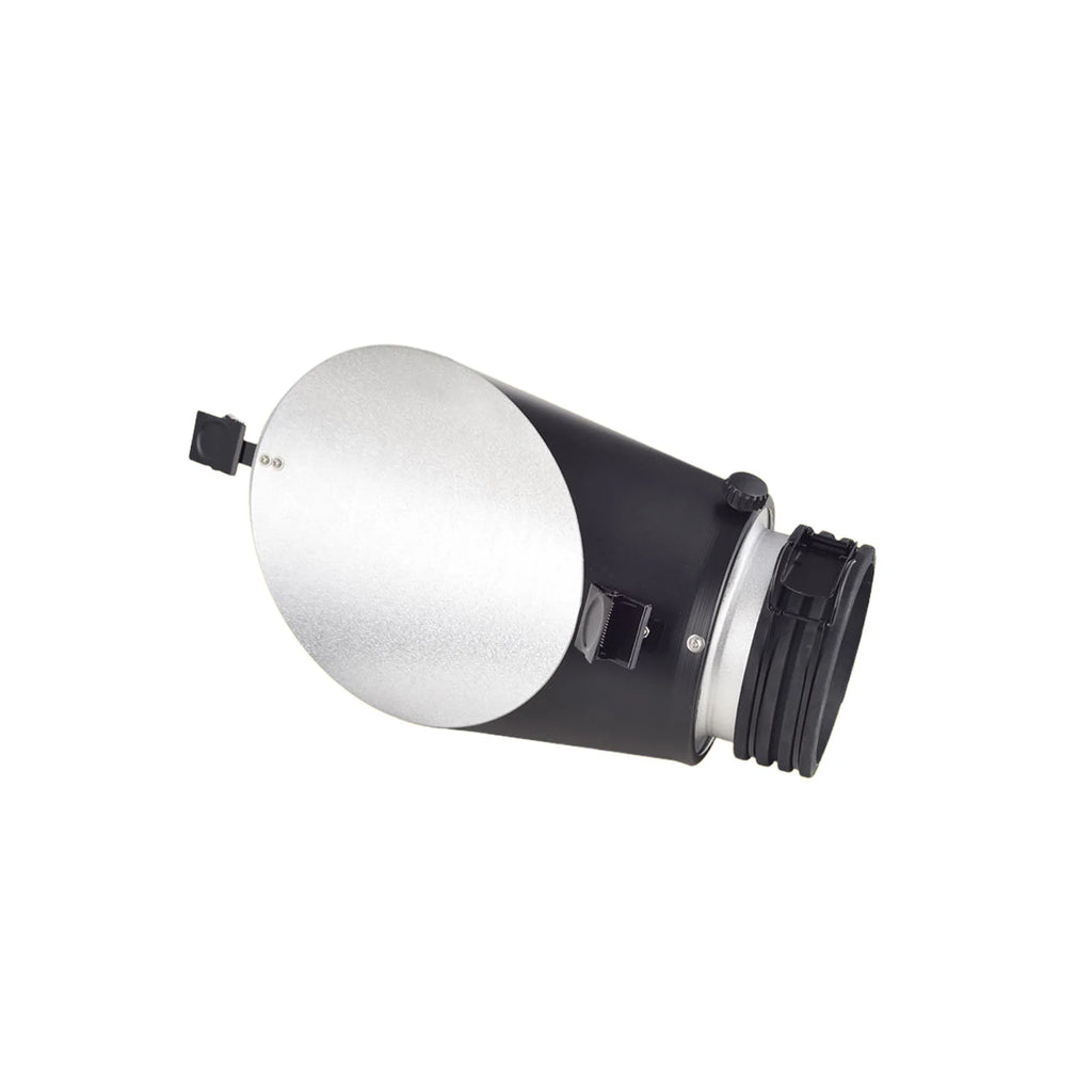 Oblique Background Reflector with Clip – Profoto Mount Photography Light Modifier Qst black