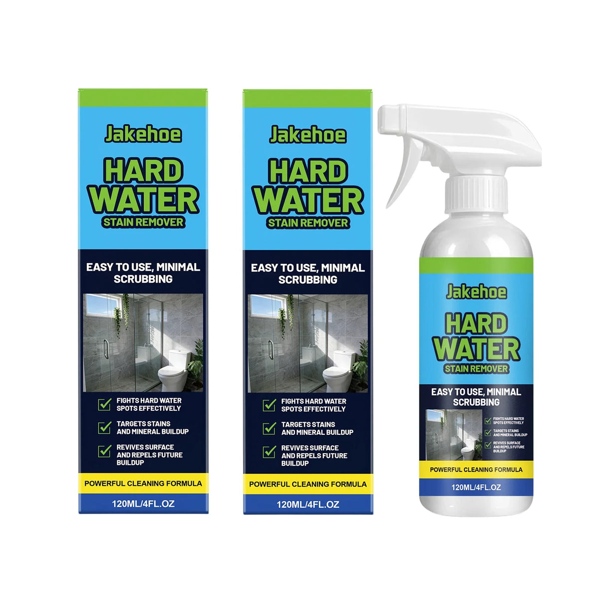Limescale & Water Spot Remover Spray 120ml | Qme Household Cleaning Spray Qme 2 x 120ML Boxed