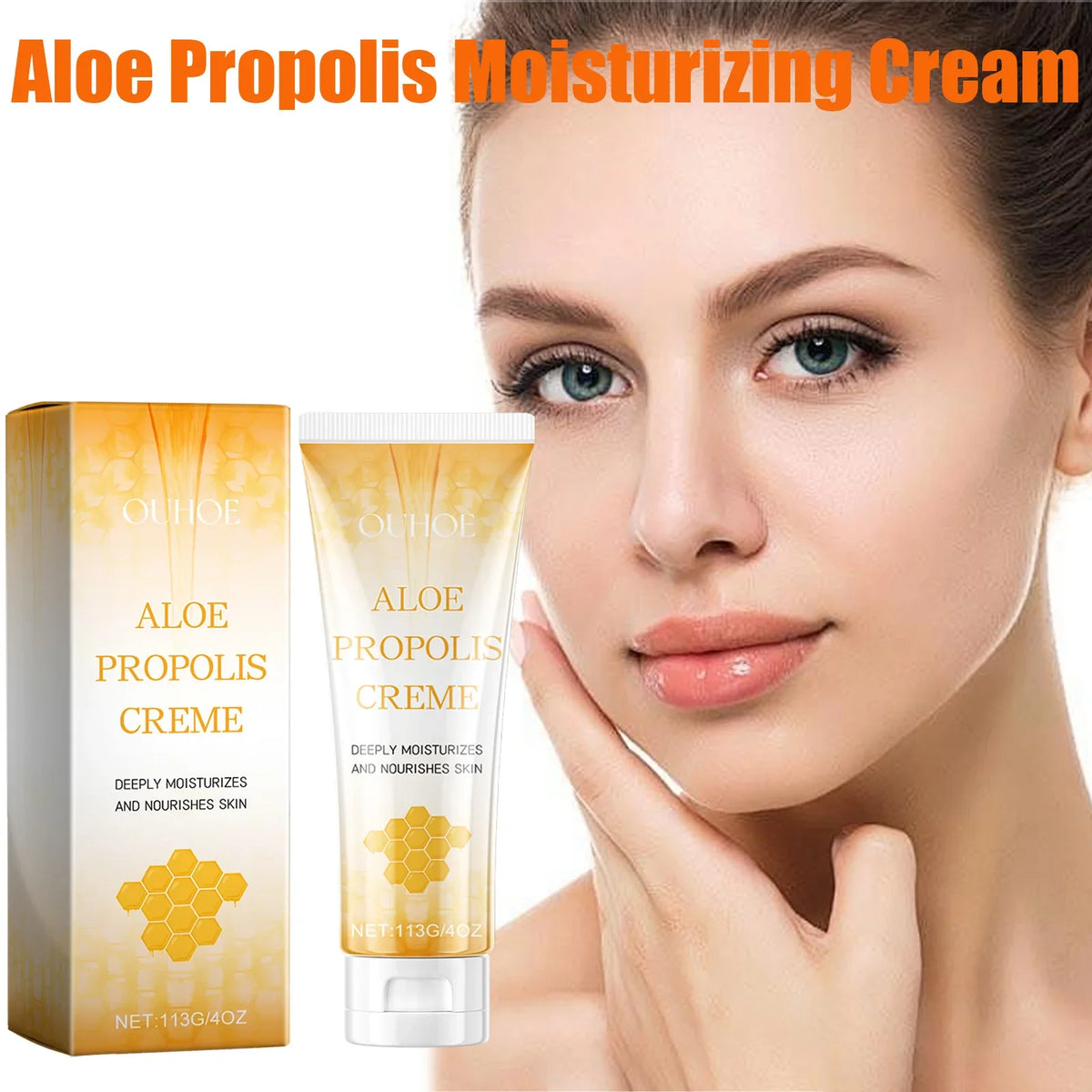 Aloe Propolis Moisturizing Face Cream – Nourishing & Soothing Face Moisturizing Cream Qme