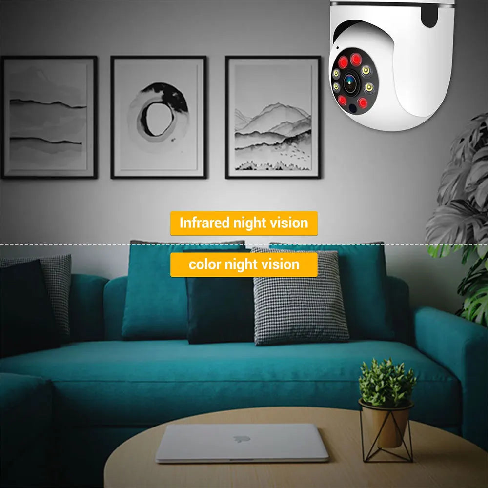 ESCAM PT208 1080P Wireless WiFi Security Camera | Auto Tracking Wireless Security Camera Qme
