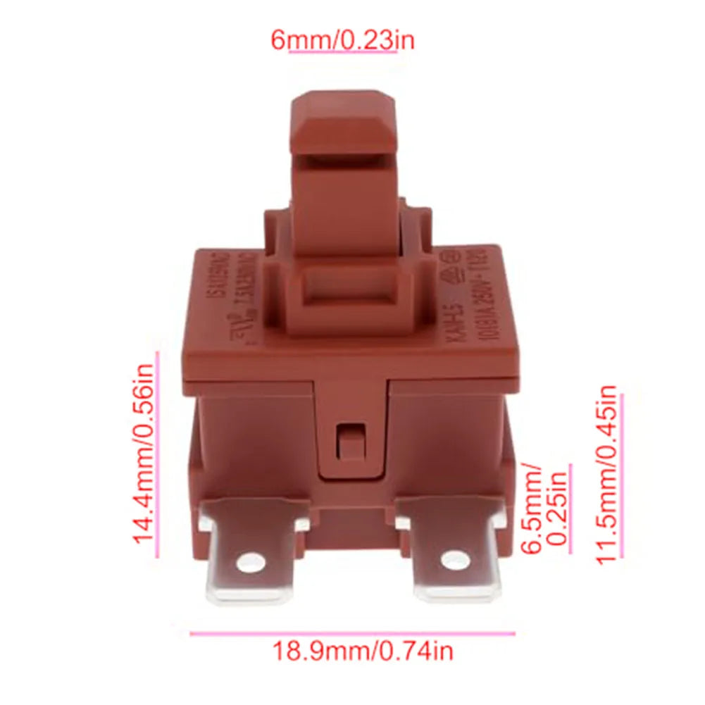 Replacement Power Button Switch for Miele C1 C2 C3 Vacuum Vacuum Replacement Part Qme