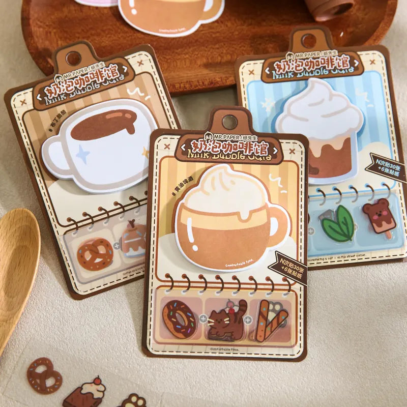 Kawaii Cute Daily Checklist Memo Pad – 30 Sheets, 6 Colors Kawaii Memo Pad Qme