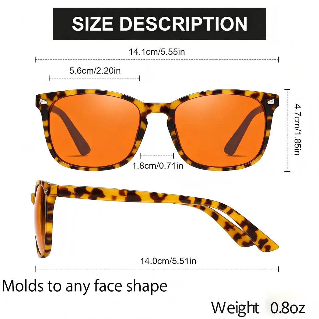 VOPHA Blue Light Blocking Glasses Tinted Lens Unisex S70 Blue Light Glasses Qst