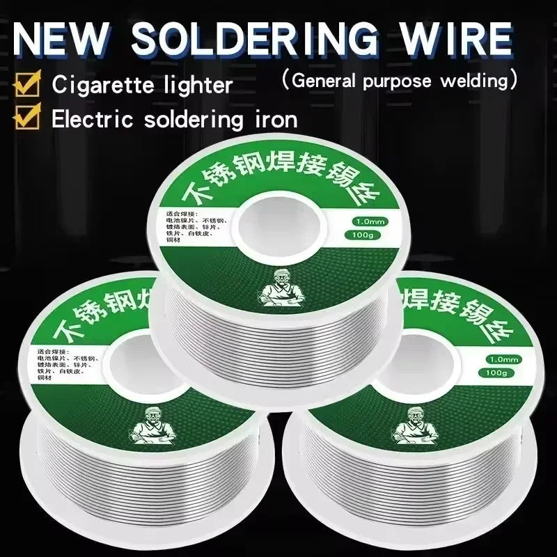 Low Temp Easy Melt Flux-Cored Solder Wire – Silver Welding Rod Flux-Cored Solder Wire Qme