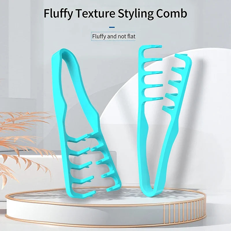 Fluffy Texture Comb for Bangs & Volume Styling – Women & Men Hair Styling Comb Qme