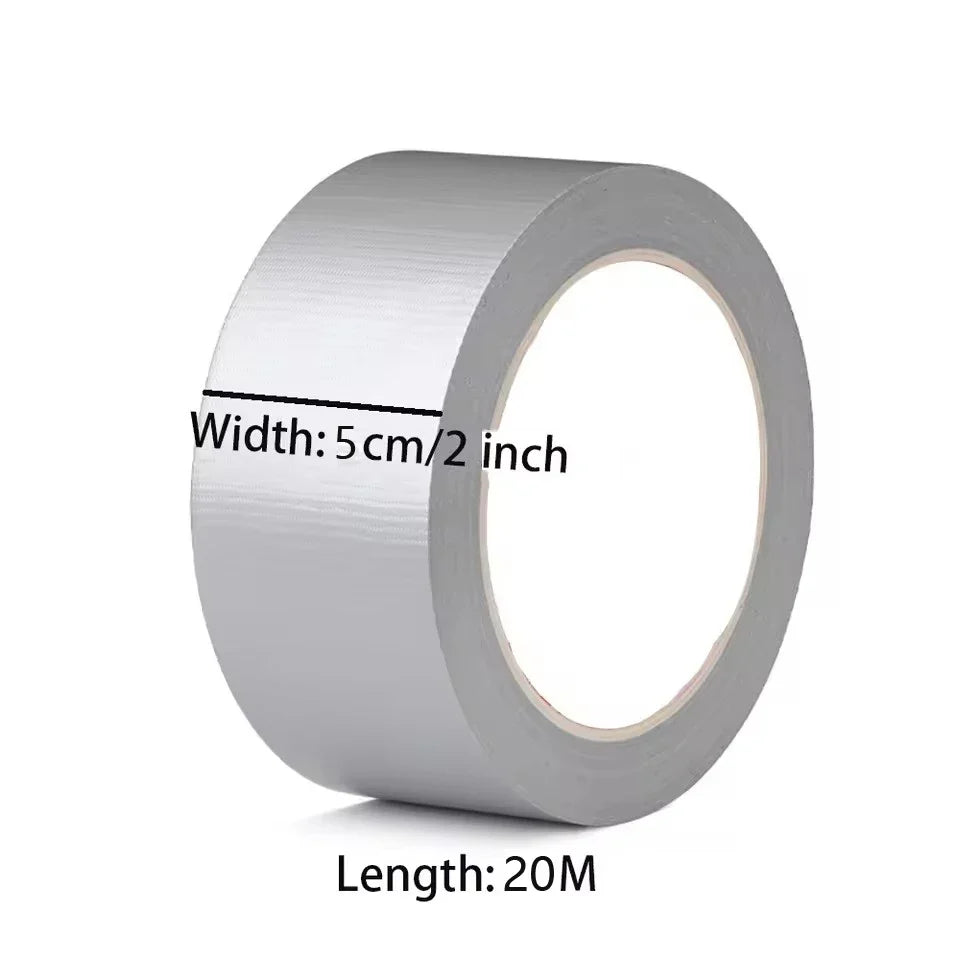 Heavy Duty Waterproof Silver Cloth Duct Tape – Carpet Binding Cloth Duct Tape Qme