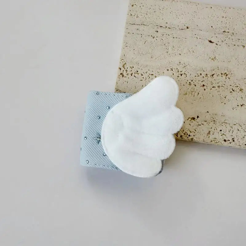 Angel Wing Cable Storage Clips – Star Print, Reusable | 5 Colors Cable Storage Clip Qme A5