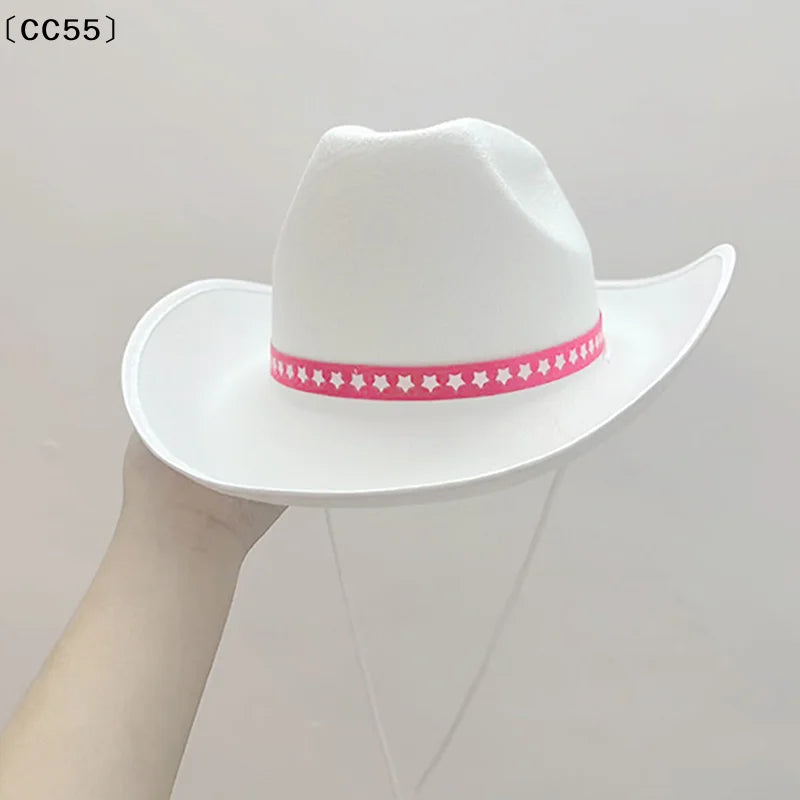 White Western Cowboy Hat – Costume, Cosplay & Party Prop Costume Cowboy Hat Qst