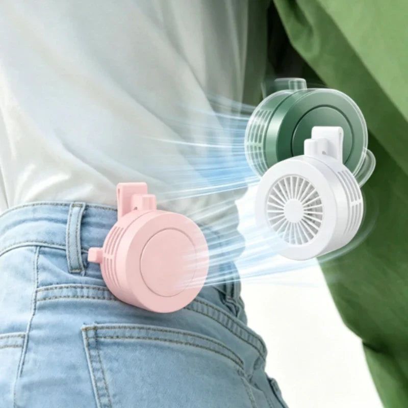 360° Clip-On USB Fan – Ultra Quiet 3-Speed Mini Portable Fan Clip-On USB Fan Qme