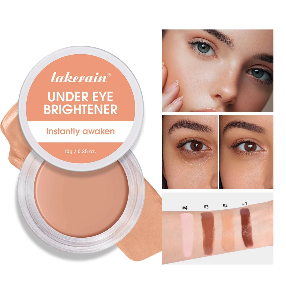 Under Eye Brightening Concealer Cream – Moisturizing Coverage Eye Concealer Cream Qst