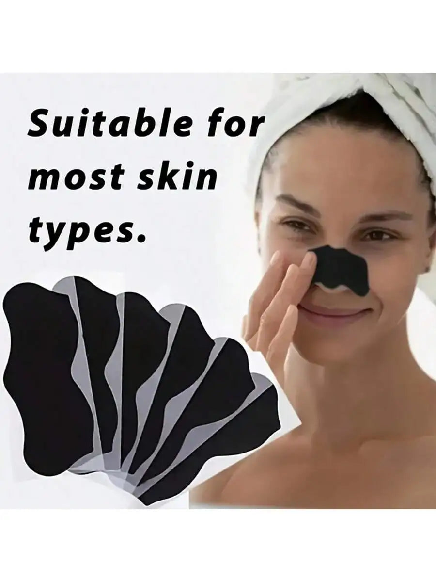 Blackhead Remover Nose Strips – Deep Cleanse & Pore Refresh Nose Pore Strips Qme