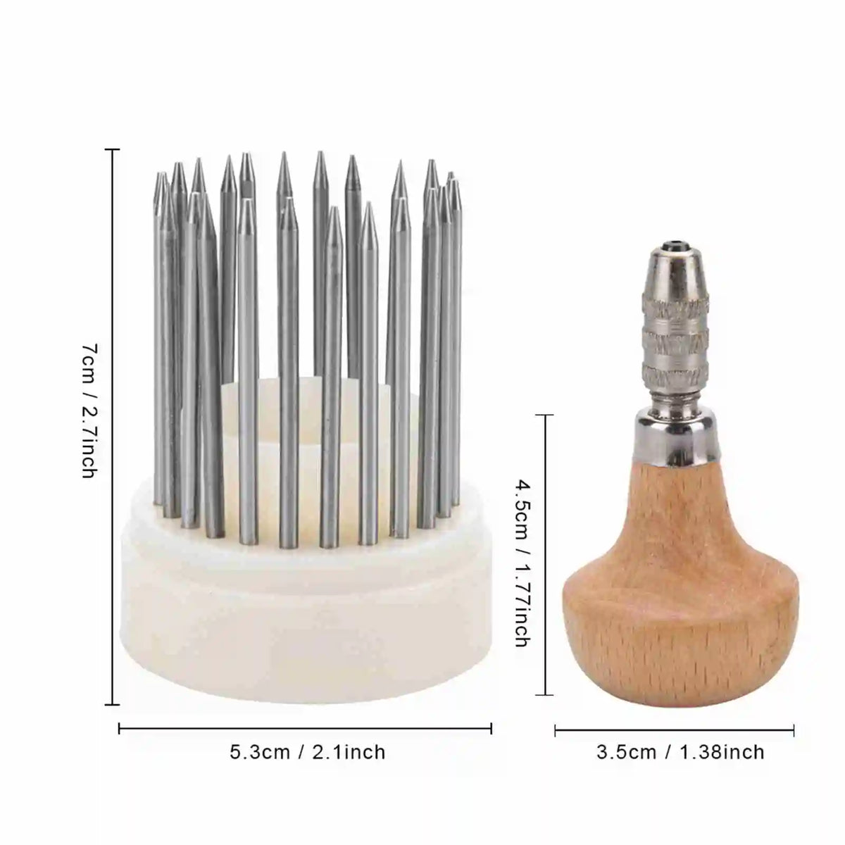 23-Piece Beading Graver Set | Diamond Stone Setting Jewelry Tools Jewelry Setting Tools Qme