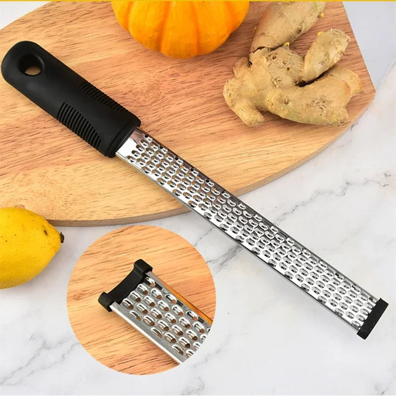 Stainless Steel Cheese Grater, Lemon Zester & Chocolate Slicer Cheese Grater & Zester Qme