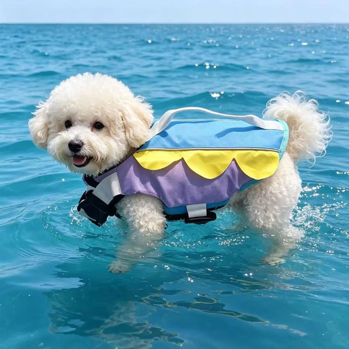 Dog Life Jacket | Breathable Water Safety Swimwear for Dogs Dog Life Jacket Qme