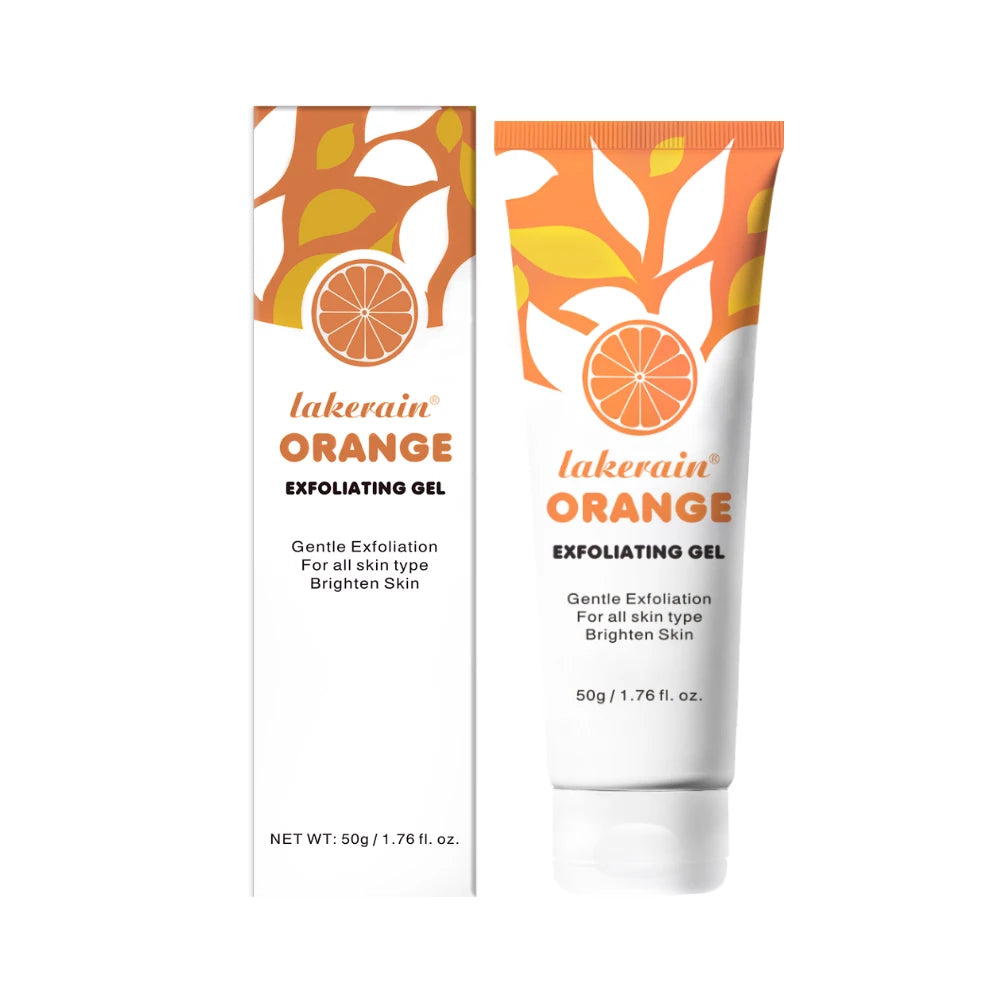 Orange Peeling Gel Scrub – Face & Body Deep Cleansing Exfoliator Face & Body Scrub Qst 50g