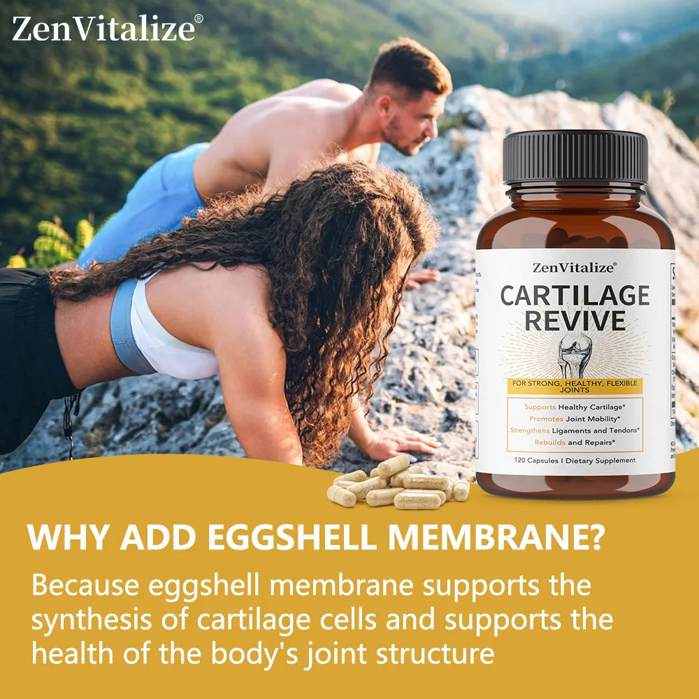 Joint Support Supplement – Collagen, Glucosamine & MSM | ZENVITALIZE Joint Support Supplement Qst
