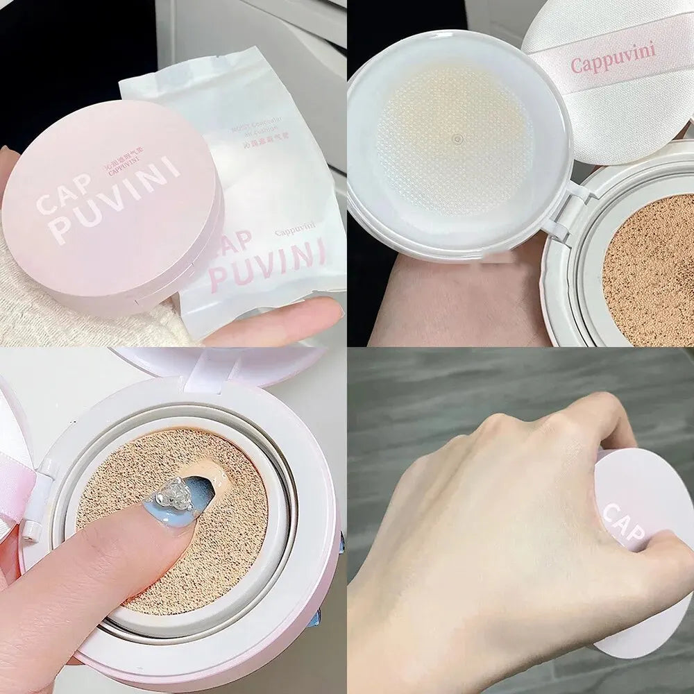Concealer Air Cushion – Brightening Long-Lasting Makeup Air Cushion Concealer Qme