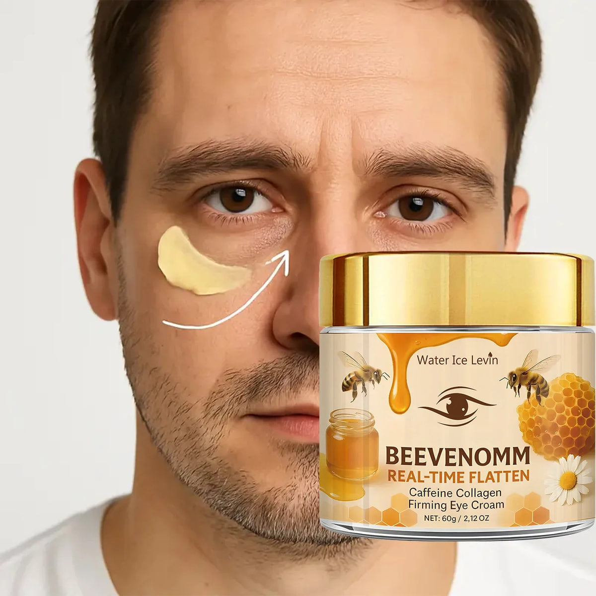 Bee Venom Caffeine Firming Eye Cream – Collagen & Hyaluronic Firming Eye Cream Qme