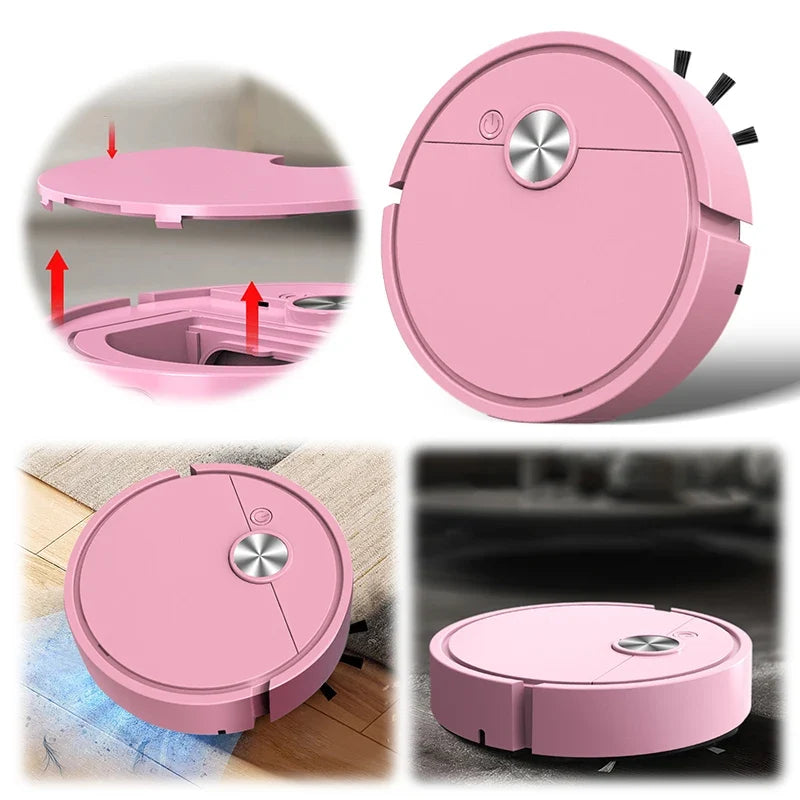 Smart Mini Robot Vacuum – 3-in-1 Sweep, Mop & Suction Robot Vacuum Cleaner Qme