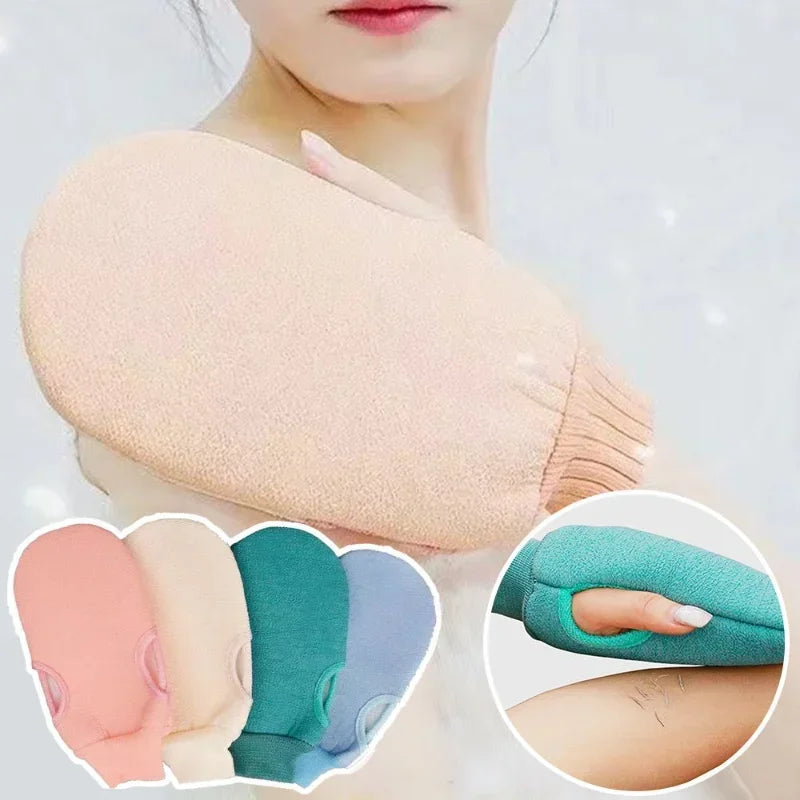 Exfoliating Body Scrub Mitt – SPA Shower Peeling Glove Body Scrub Mitt Qme