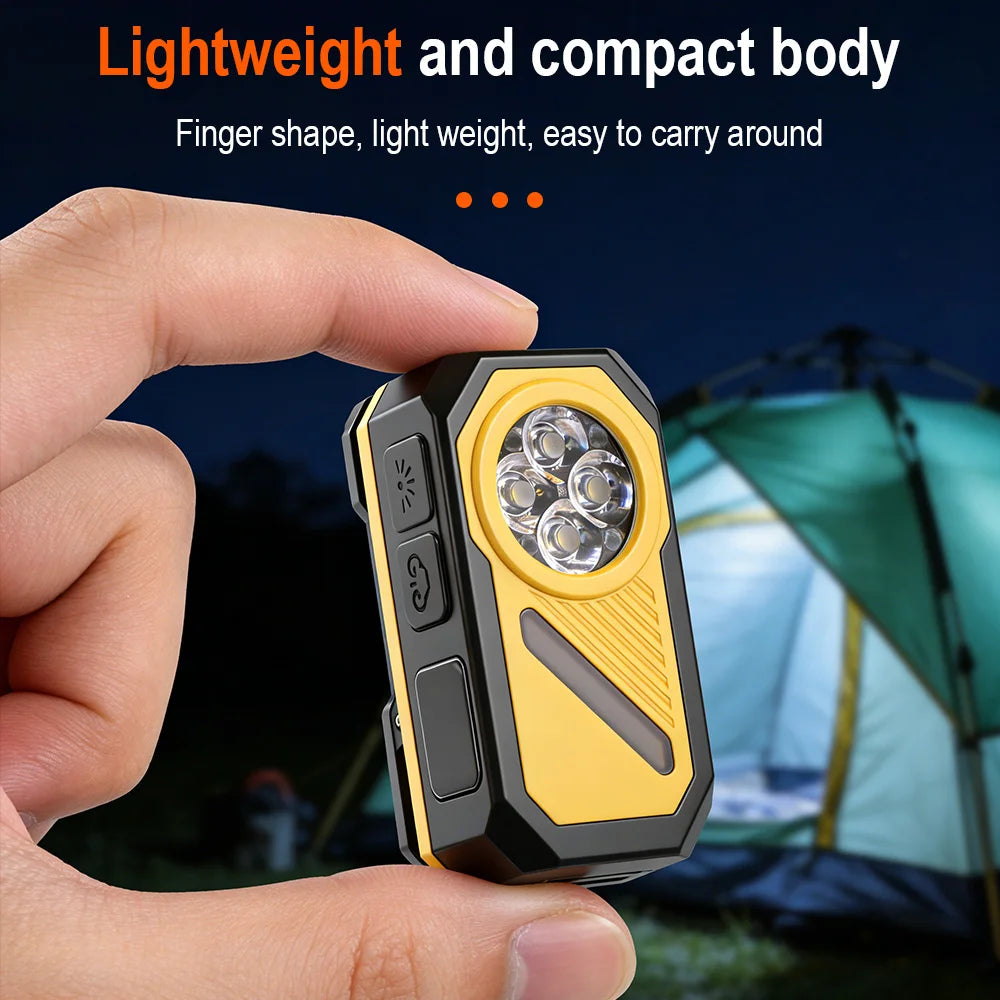 BORUiT Motion Sensor LED Headlamp USB-C Rechargeable 400LM LED Headlamp Qst