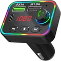 Bluetooth 5.0 FM Transmitter for Car | LED Display, Dual USB Car FM Transmitter Qme Default Title
