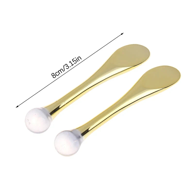 Eye Cream Roller-Tip Spoon Applicator for Facial Massage Skincare Massage Tool Qme