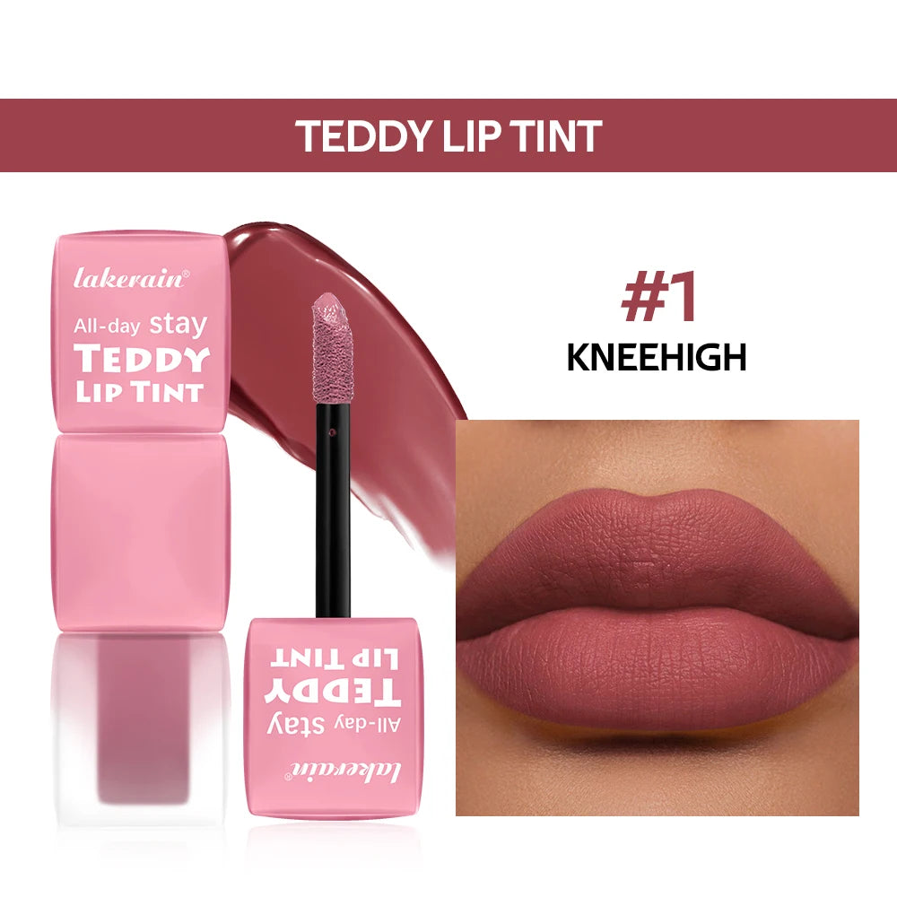 Lakerain Velvet Matte Lip Gloss – Waterproof Long-Lasting Lip Glaze Matte Lip Gloss Qst 01