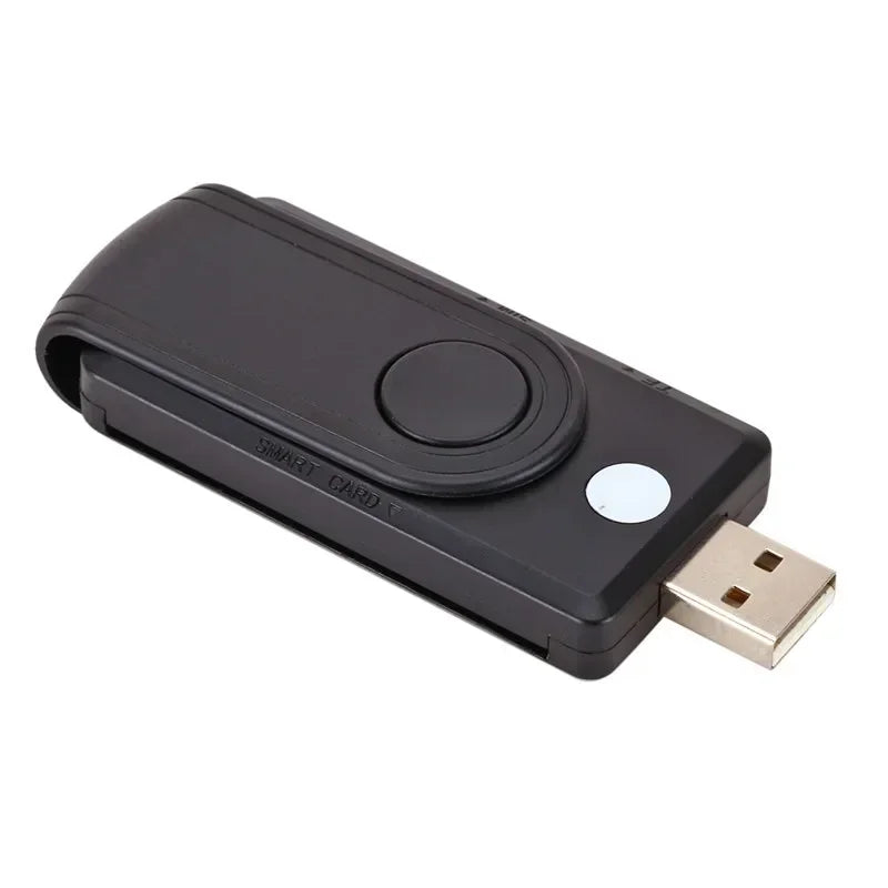 USB Multi-Card Reader – SD TF SIM Smart ID Card Adapter USB Card Reader Qme