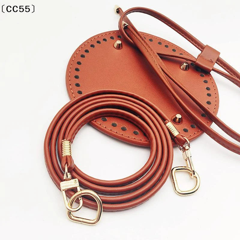 PU Leather Bucket Bag Base Set – DIY Crochet Bag Accessories Bag Making Kit Qst