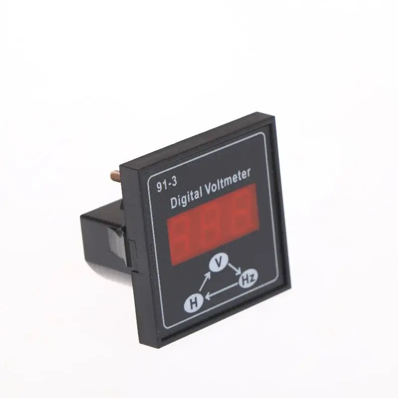 91-3 Digital Voltmeter Single Phase LED Voltage Meter Generator Digital Voltmeter Qme