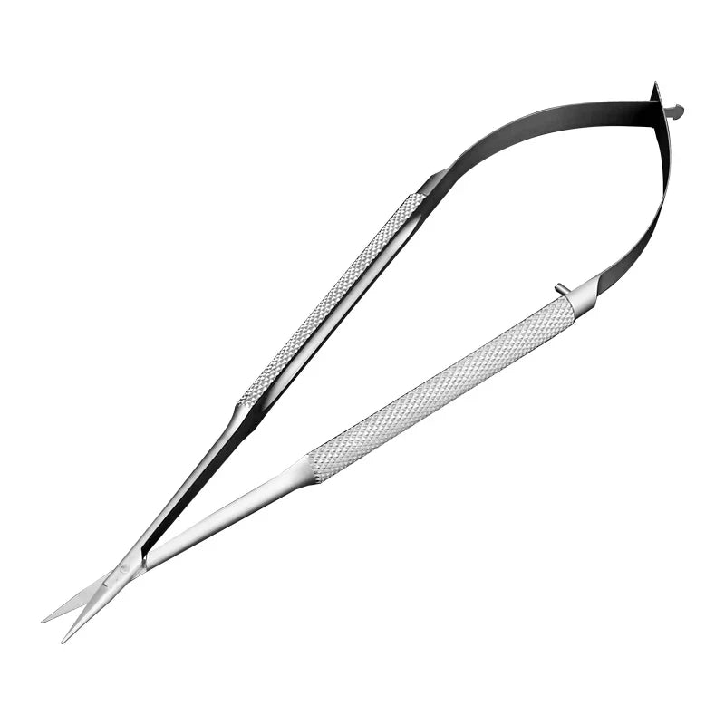 Vannas Micro Scissors Titanium Stainless Steel – Precision Cuts Micro Scissors Qme