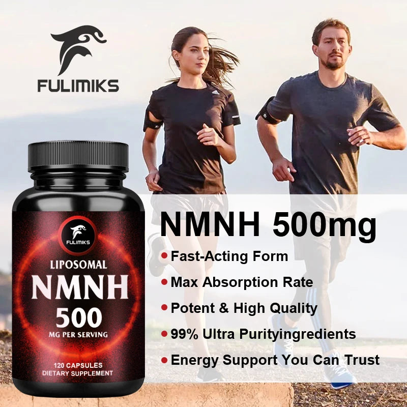 Fulimiks Liposomal NMNH 500mg – Vitality & Skin Health Capsules Liposomal Supplement Qst