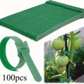 50/100pcs Reusable Nylon Plant Ties – Adjustable Garden Support Garden Plant Ties Qst 100pcs