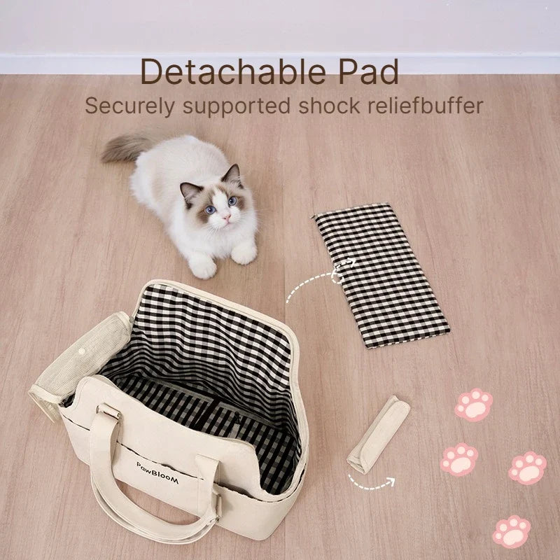 Portable Pet Carrier Shoulder Bag for Small Dogs & Cats Pet Carrier Bag Qme
