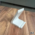 Desktop Vinyl Record Stand & Player Holder | Minimalist Display Vinyl Record Stand Qme A2